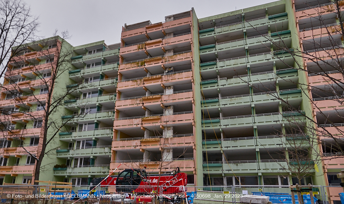 29.01.2023 - Sanierung Kurt-Eisner-Straße in Neuperlach